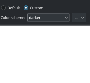 kolourpaint qt5 darker selected